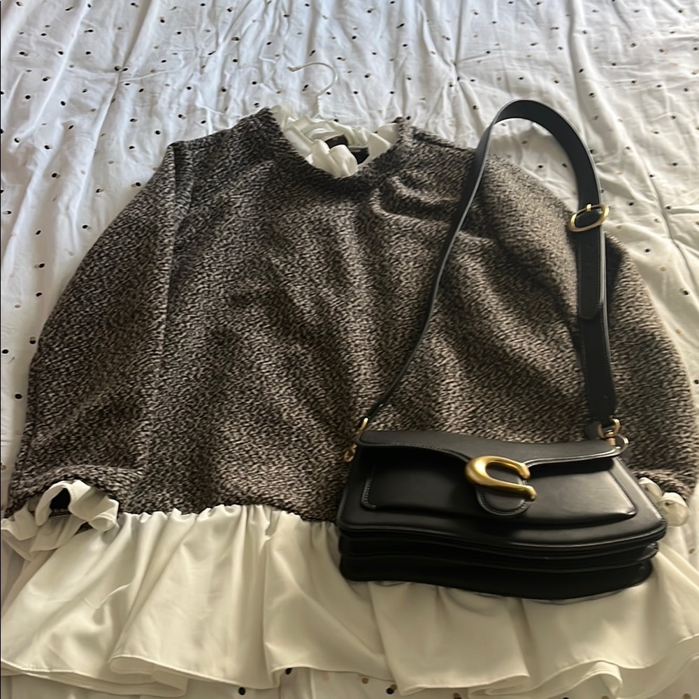 Ruffled shirt/dress